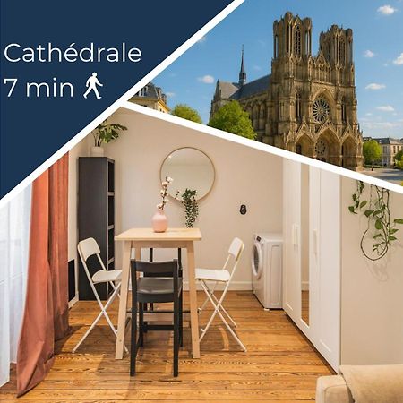 Appartement Cosy Proche Cathedrale Reims Eksteriør bilde