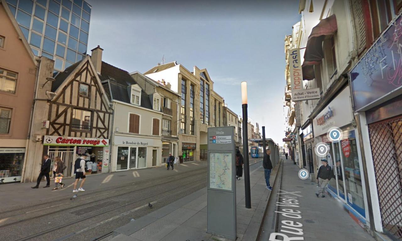 Appartement Cosy Proche Cathedrale Reims Eksteriør bilde