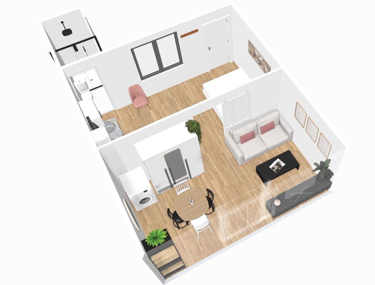 Appartement Cosy Proche Cathedrale Reims Eksteriør bilde
